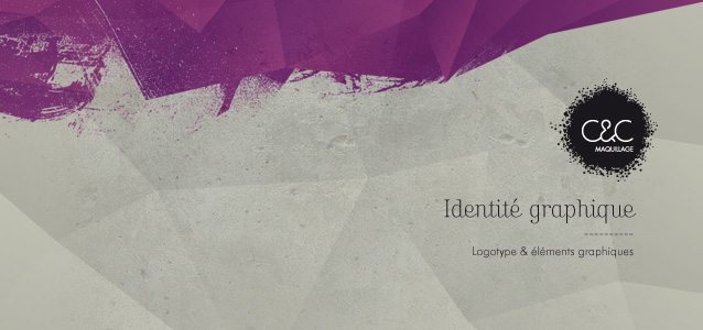 Acad�mie C&C maquillage, cr�ation de la charte graphique