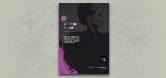 Acad�mie C&C maquillage, cr�ation de la charte graphique