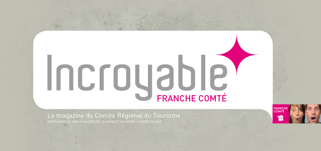 Accroche de la brochure du CRT de Franche Comt�