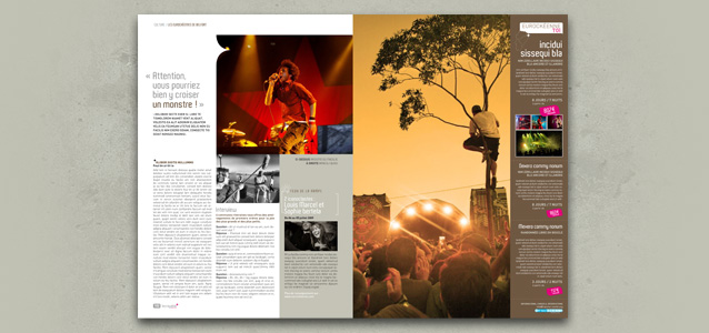 Pages manifestations de la brochure du CRT de Franche Comt�