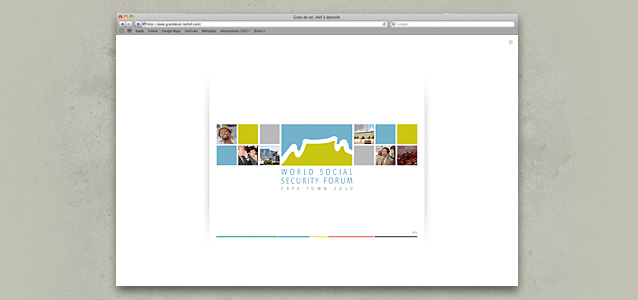 DVD-Rom du Forum mondial de la s�curit� sociale 2010