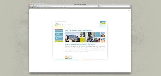 DVD-Rom du Forum mondial de la s�curit� sociale 2010