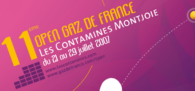 Visuel du 11� Open Gaz des Contamines