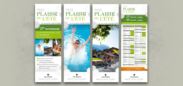 PLV Pass plaisir de l'�t� Val d'Is�re