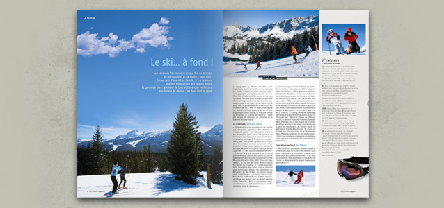 Pages s�duction de la brochure de Villard de Lans